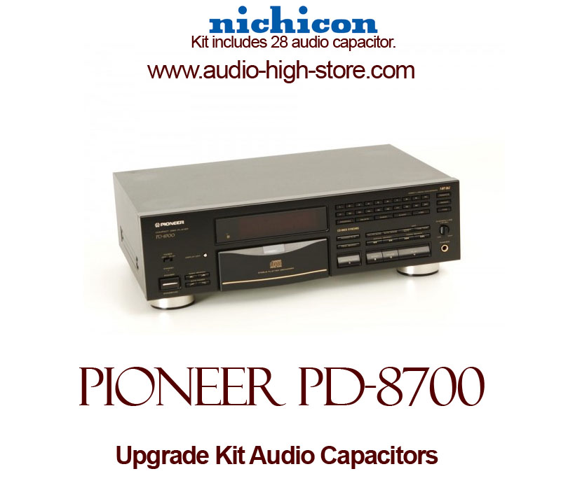 Pioneer PD-8700 Upgrade Kit Audio Capacitors