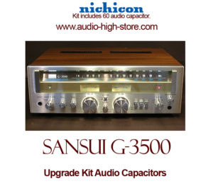 Sansui G-3500 Upgrade Kit Audio Capacitors