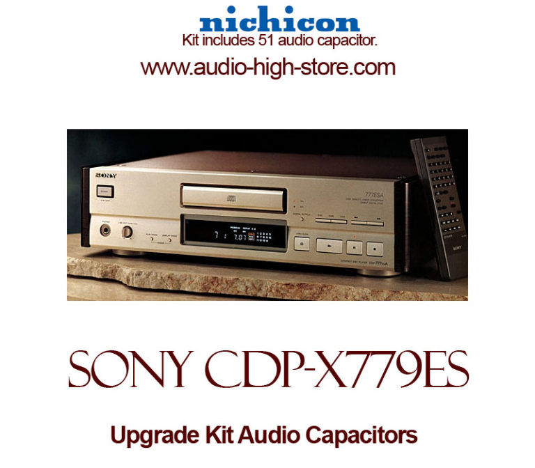 Sony CDP-X779ES Upgrade Kit Audio Capacitors