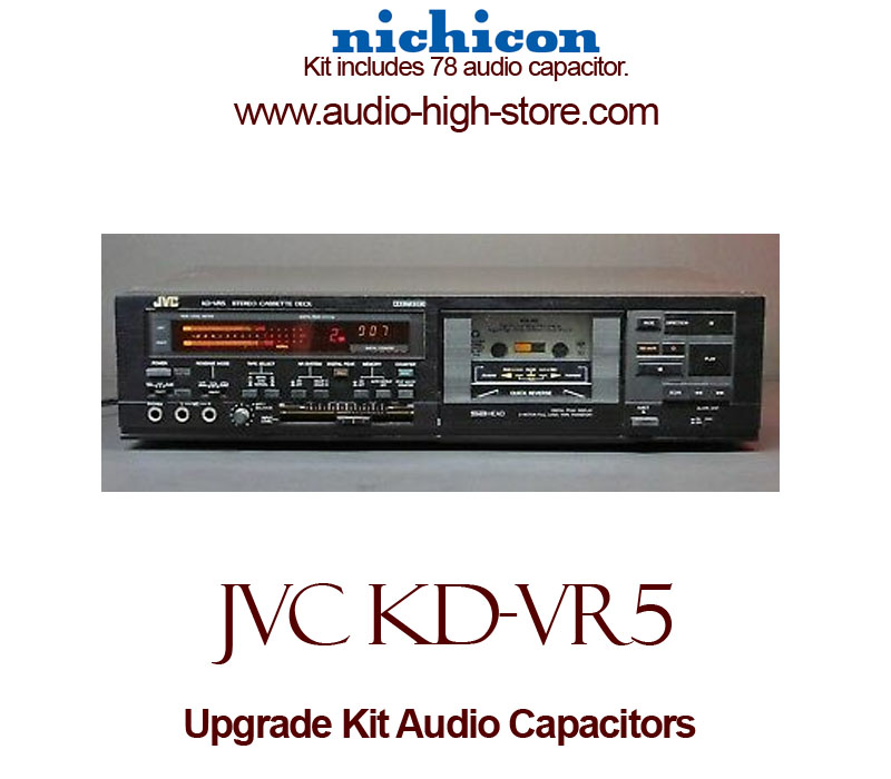 JVC KD-VR5 Upgrade Kit Audio Capacitors