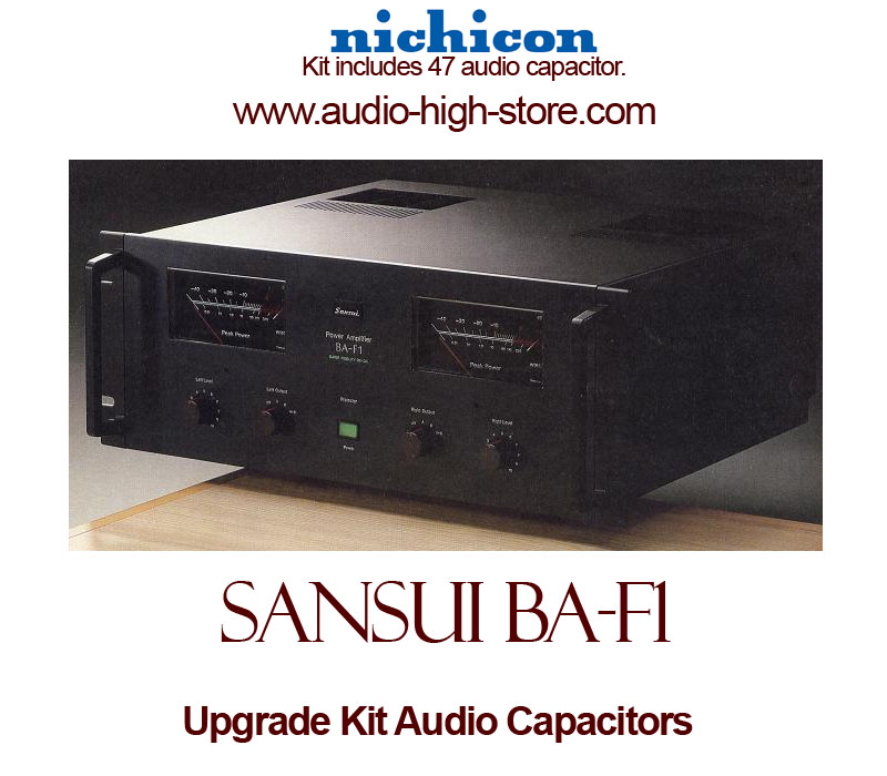 Sansui BA-F1 Upgrade Kit Audio Capacitors