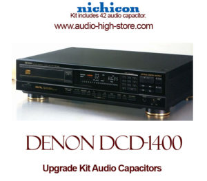 Denon DCD-1400 Upgrade Kit Audio Capacitors