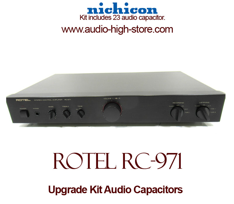 Rotel RC-971 Upgrade Kit Audio Capacitors