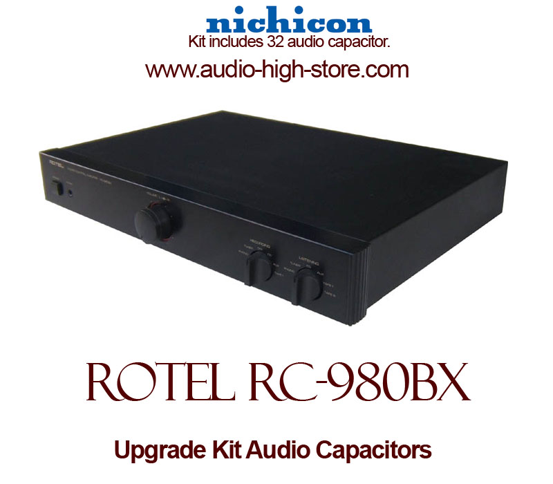 Rotel RC-980BX Upgrade Kit Audio Capacitors