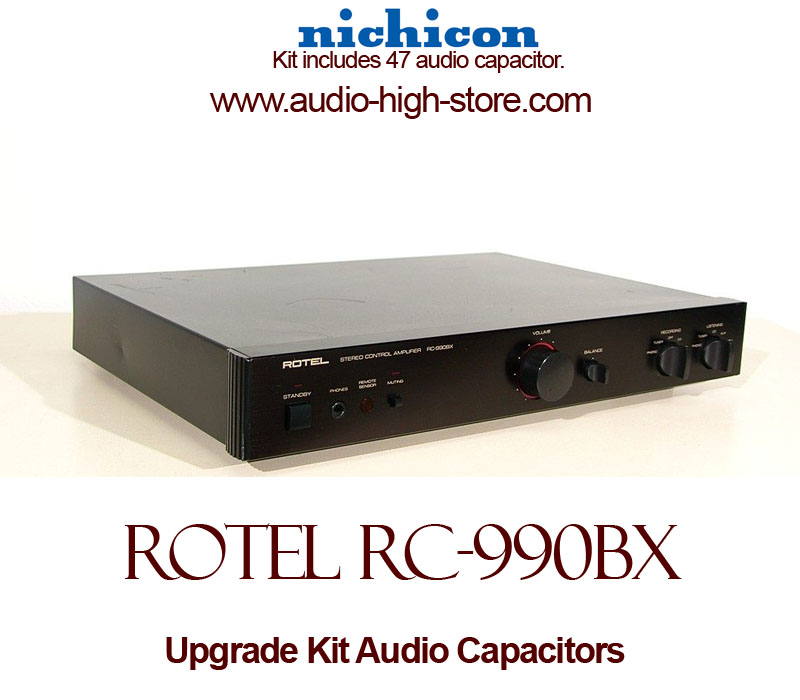 Rotel RC-990BX Upgrade Kit Audio Capacitors