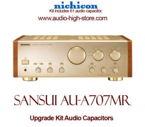 Sansui AU-A707MR Upgrade Kit Audio Capacitors
