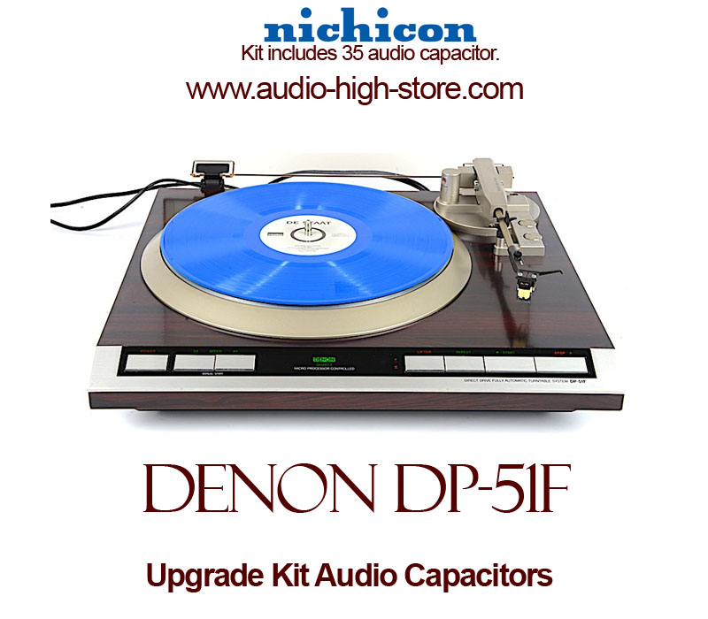 Denon DP-51F Upgrade Kit Audio Capacitors