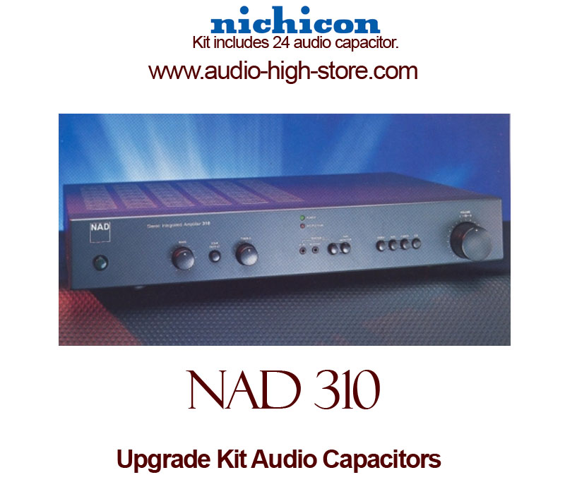NAD 310 Upgrade Kit Audio Capacitors