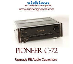 Pioneer C-72 Upgrade Kit Audio Capacitors