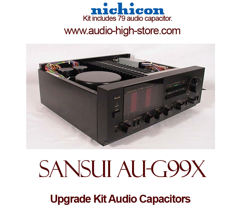 Sansui AU-G99X Upgrade Kit Audio Capacitors