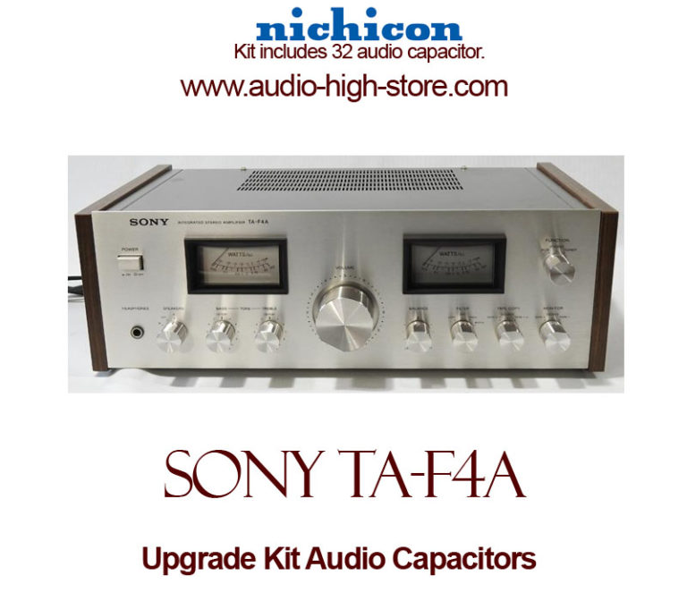 Sony TA-F4A Upgrade Kit Audio Capacitors