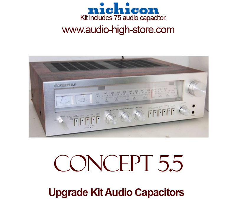 Concept 5.5 Upgrade Kit Audio Capacitors