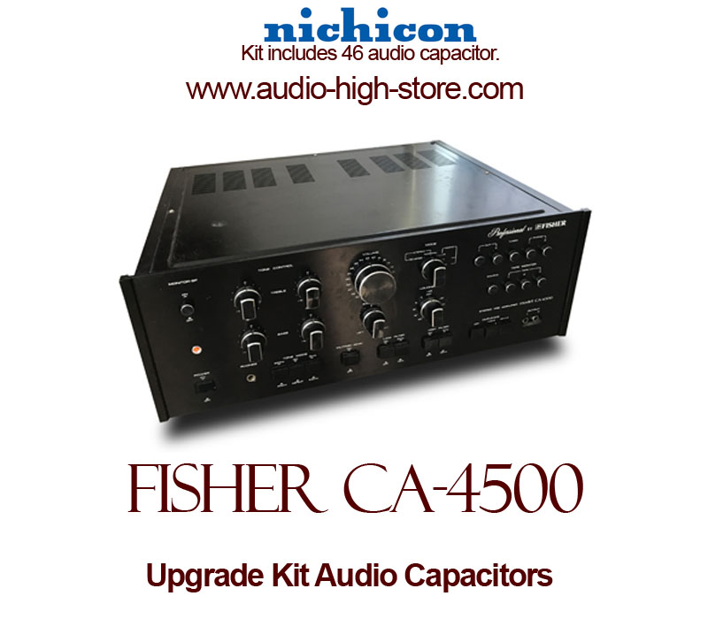 Fisher CA-4500 Upgrade Kit Audio Capacitors