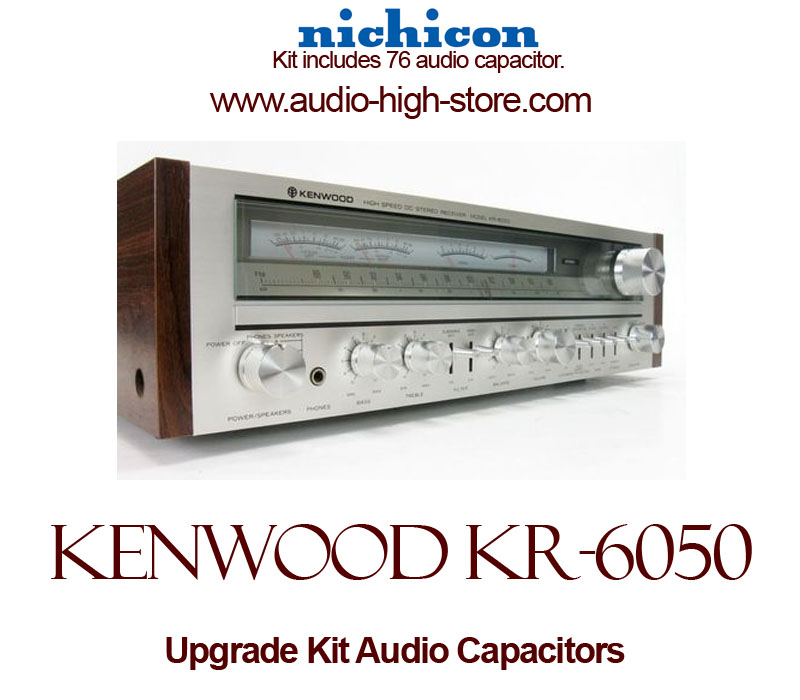 Kenwood KR-6050 Upgrade Kit Audio Capacitors