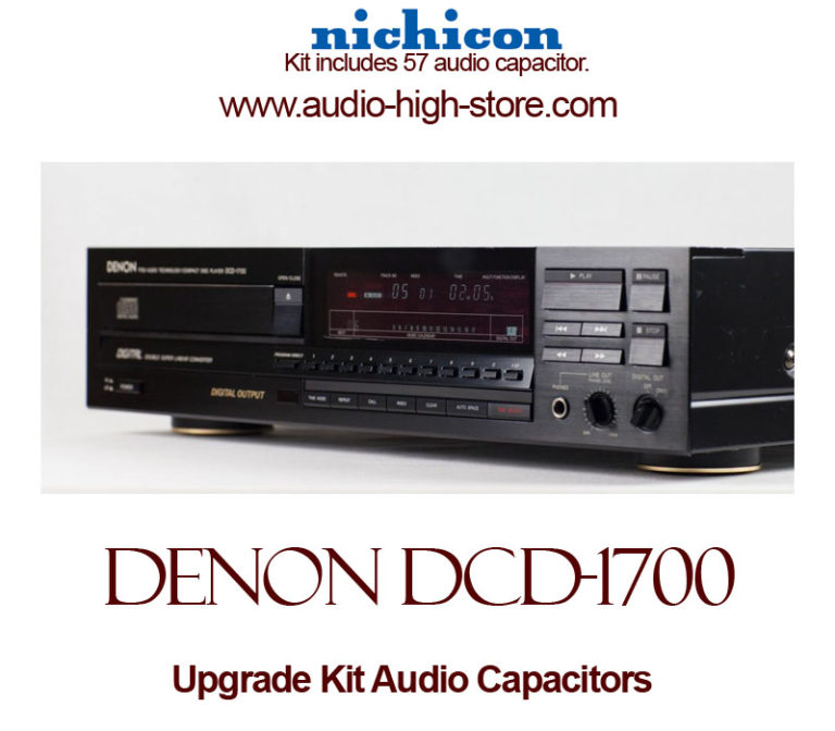 Denon DCD-1700 Upgrade Kit Audio Capacitors