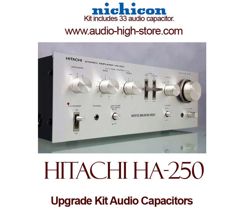 Hitachi HA-250 Upgrade Kit Audio Capacitors