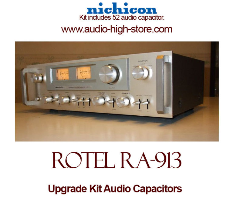 Rotel RA-913 Upgrade Kit Audio Capacitors