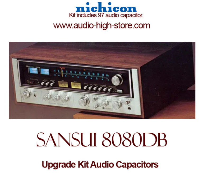 Sansui 8080DB Upgrade Kit Audio Capacitors