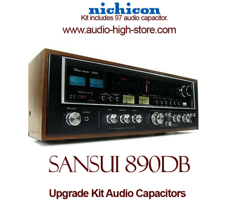 Sansui 890DB Upgrade Kit Audio Capacitors