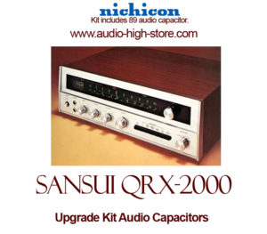 Sansui QRX-2000 Upgrade Kit Audio Capacitors