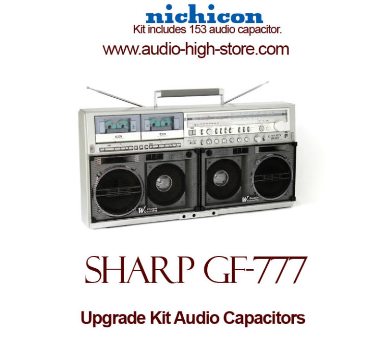 Sharp GF-777 Upgrade Kit Audio Capacitors