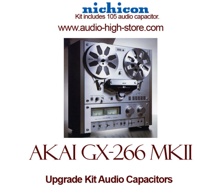 Akai GX-266 Mkii Upgrade Kit Audio Capacitors