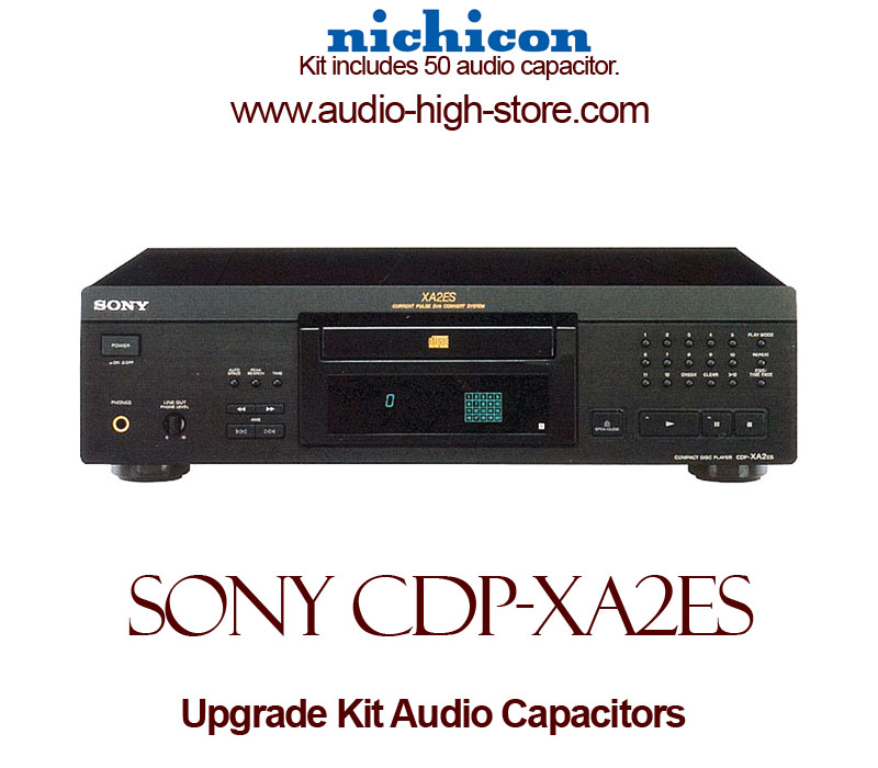 Sony CDP-XA2ES Upgrade Kit Audio Capacitors