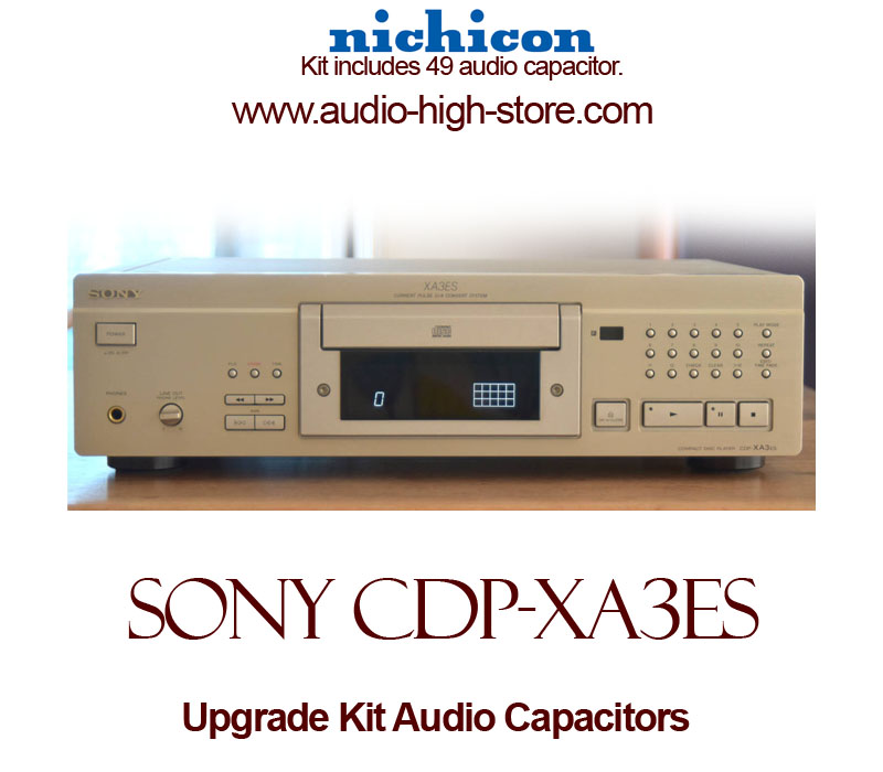 Sony CDP-XA3ES Upgrade Kit Audio Capacitors