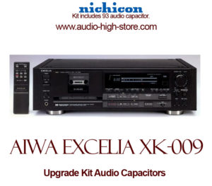 Aiwa Excelia XK-009 Upgrade Kit Audio Capacitors