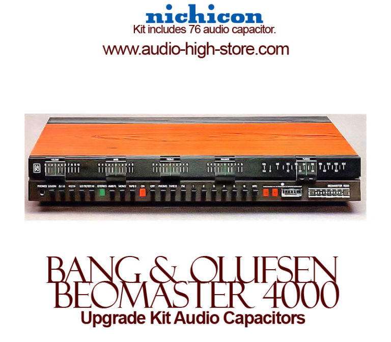 Bang & Olufsen Beomaster 4000 Upgrade Kit Audio Capacitors