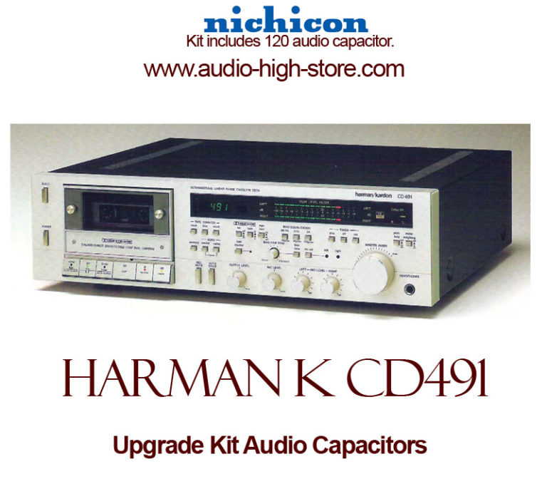 Harman Kardon CD491 Upgrade Kit Audio Capacitors