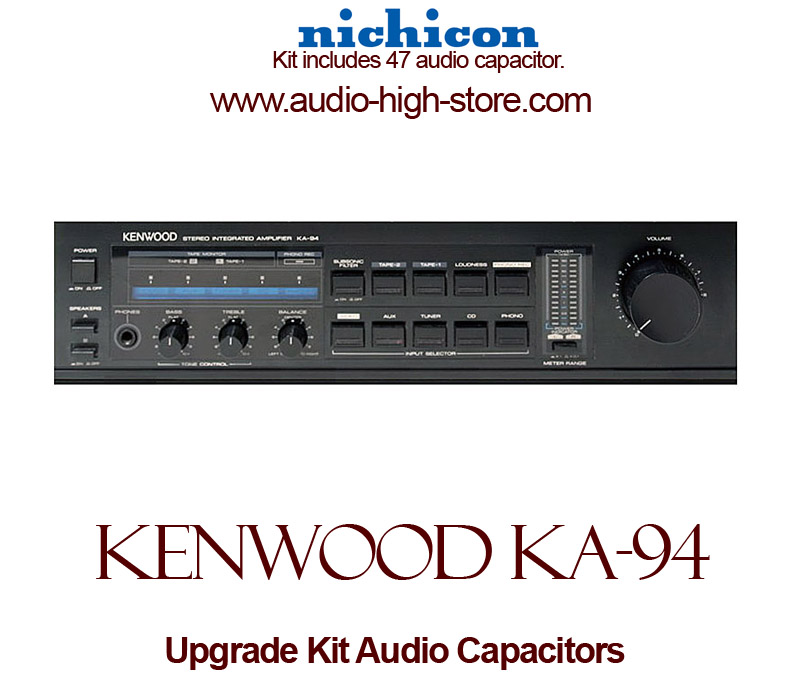 Kenwood KA-94 Upgrade Kit Audio Capacitors