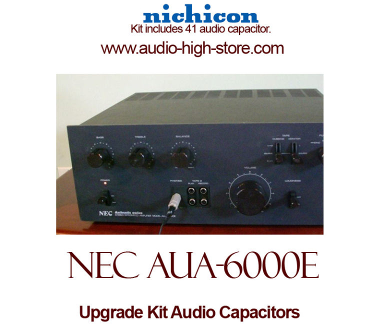 NEC AUA-6000E Upgrade Kit Audio Capacitors