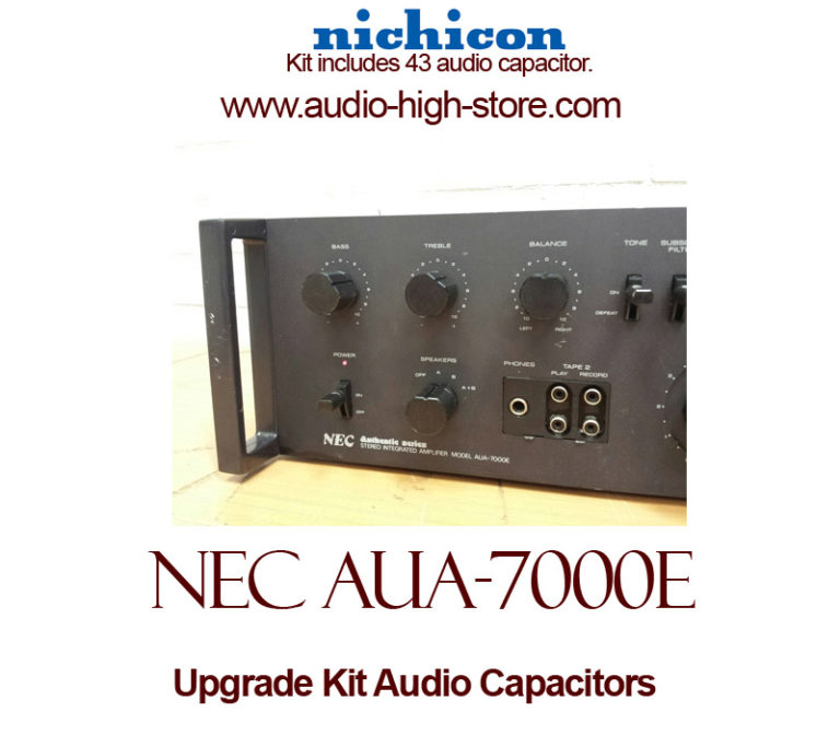 NEC AUA-7000E Upgrade Kit Audio Capacitors