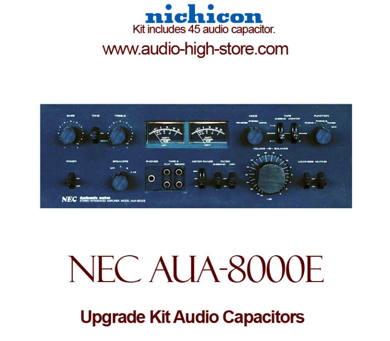 NEC AUA-8000E Upgrade Kit Audio Capacitors