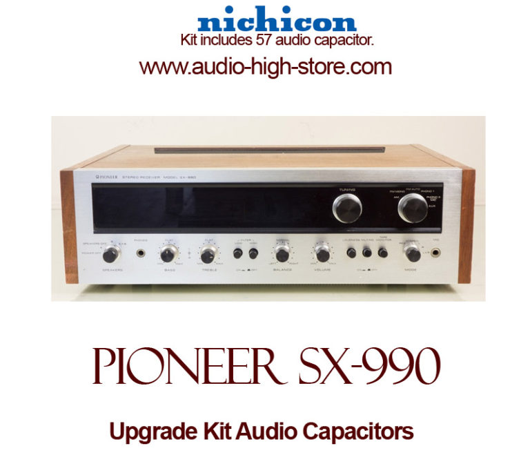 Pioneer SX-990 Upgrade Kit Audio Capacitors