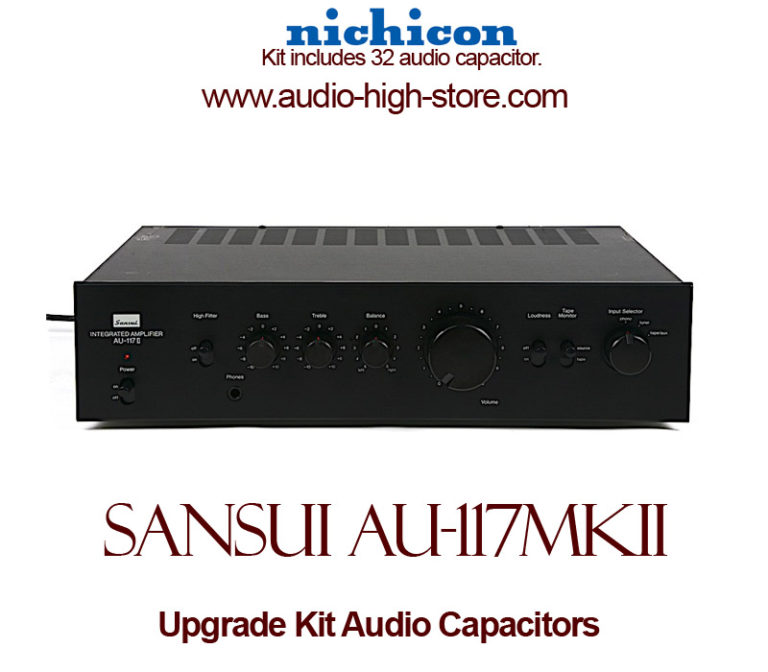 Sansui AU-117MkII Upgrade Kit Audio Capacitors