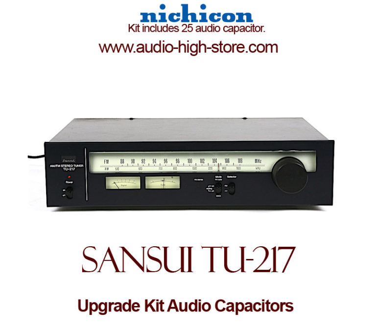 Sansui TU-217 Upgrade Kit Audio Capacitors