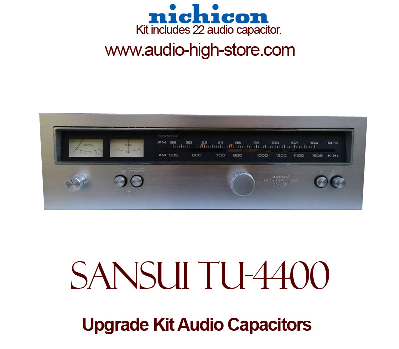 Sansui TU-4400 Upgrade Kit Audio Capacitors