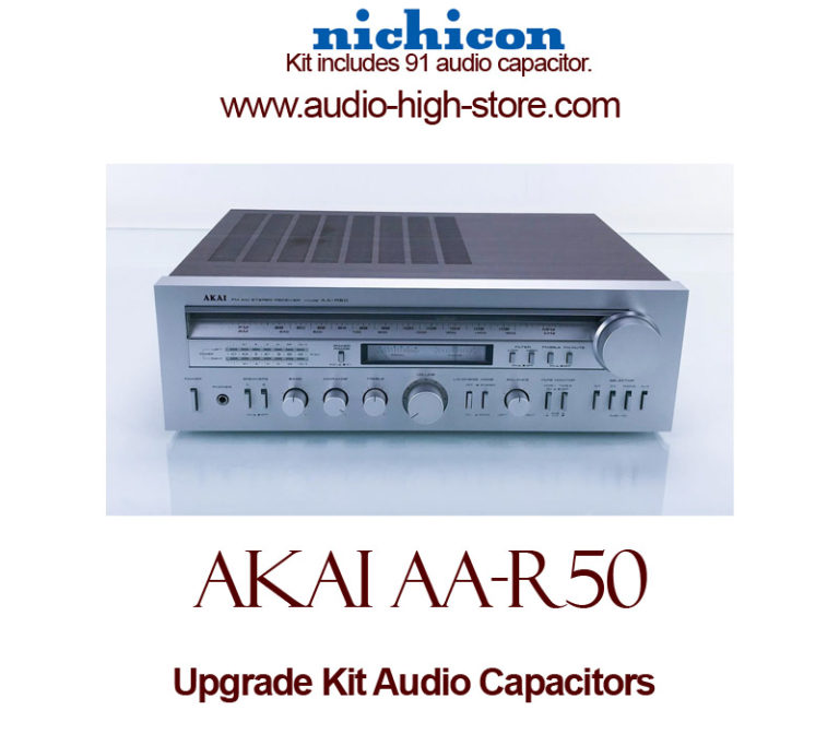 Akai AA-R50 Upgrade Kit Audio Capacitors