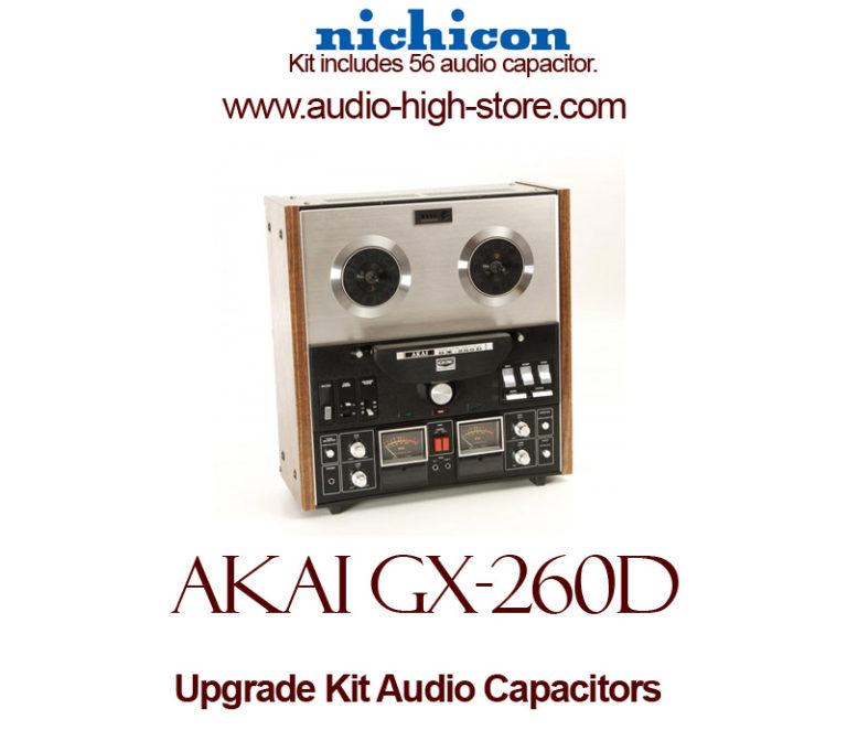 Akai GX-260D Upgrade Kit Audio Capacitors