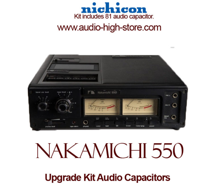 Nakamichi 550 Upgrade Kit Audio Capacitors