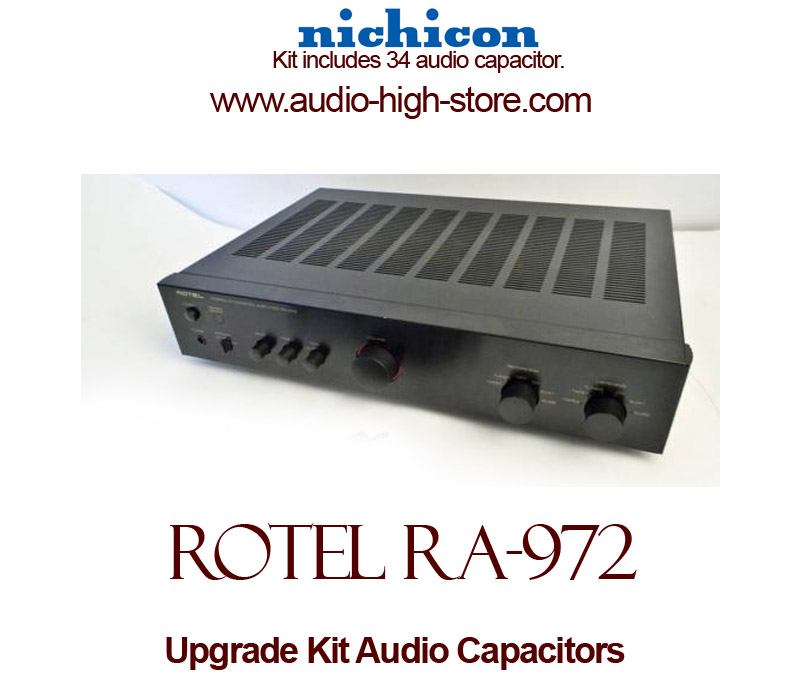 Rotel RA-972 Upgrade Kit Audio Capacitors