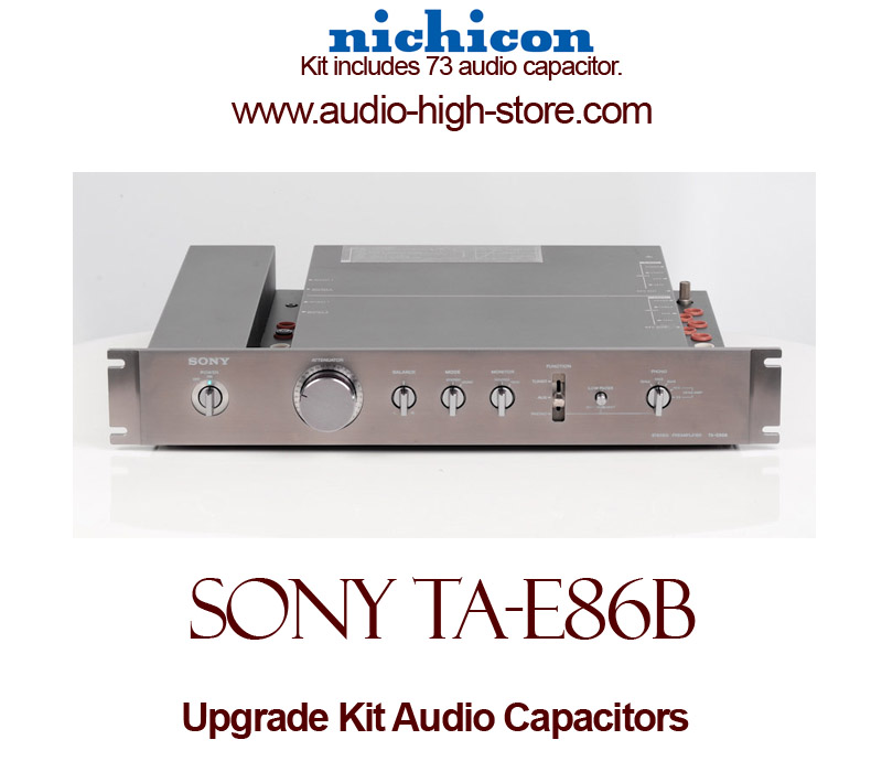 Sony TA-E86B Upgrade Kit Audio Capacitors