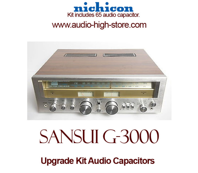 Sansui G-3000 Upgrade Kit Audio Capacitors