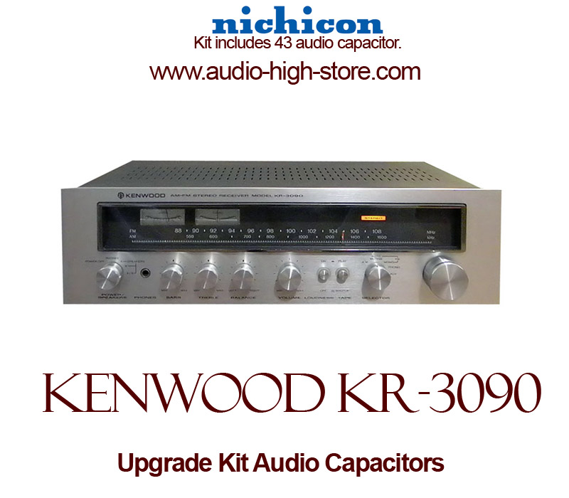 Kenwood KR-3090 Upgrade Kit Audio Capacitors