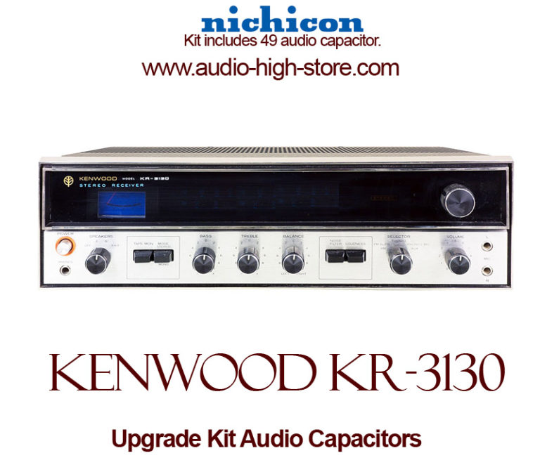 Kenwood KR-3130 Upgrade Kit Audio Capacitors