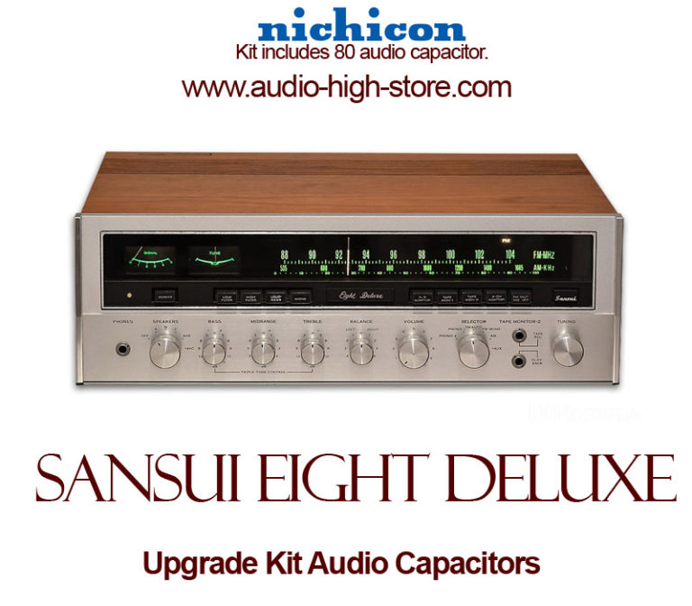 Sansui Eight Deluxe Upgrade Kit Audio Capacitors