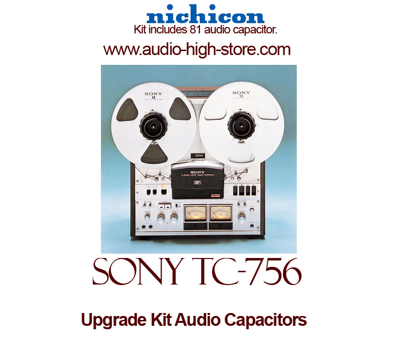 Sony TC-756 Upgrade Kit Audio Capacitors