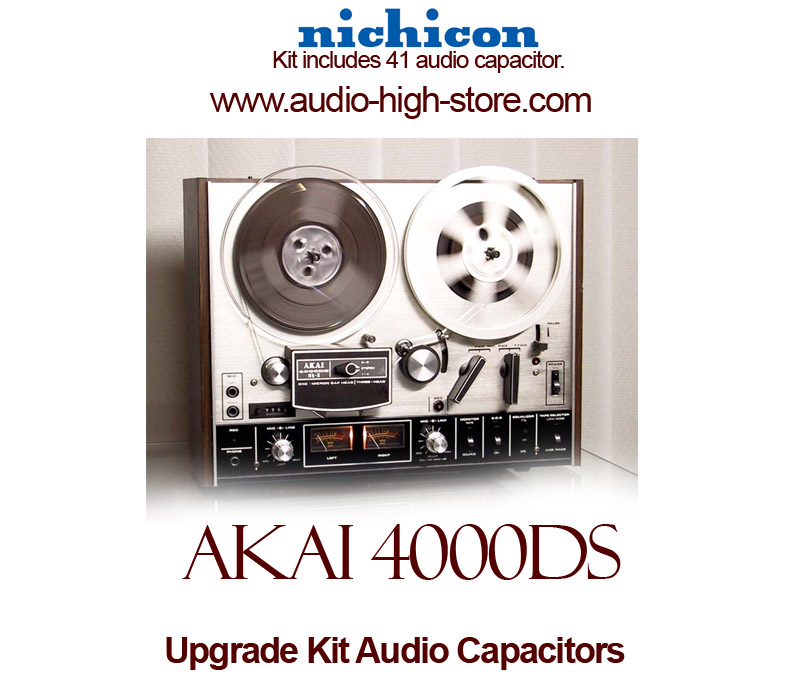Akai 4000DS Upgrade Kit Audio Capacitors